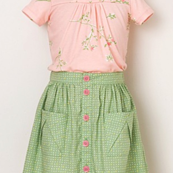 Oliver + S "Hopscotch Skirt, Knit Top & Dress" Pattern - Uncut - 6-12M - 4T - Picture 4 of 7